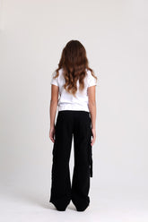 Baggy Cargo Black Jeans